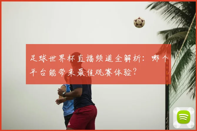 足球世界杯直播频道全解析：哪个平台能带来最佳观赛体验？